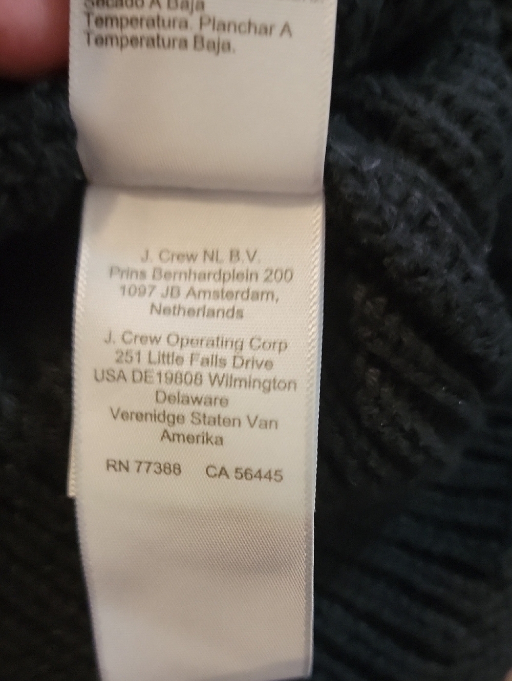 J. Crew Women's Black Turtleneck Ribbed Sweater - Picture 6 of 9